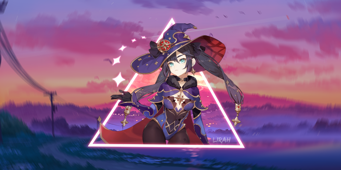 5160x2160 Genshin Impact anime girls #edit #Mona #ultrawide #5K #wallpaper  #hdwallpaper #desktop in 2021 | Anime wallpaper iphone, Anime, Anime  background