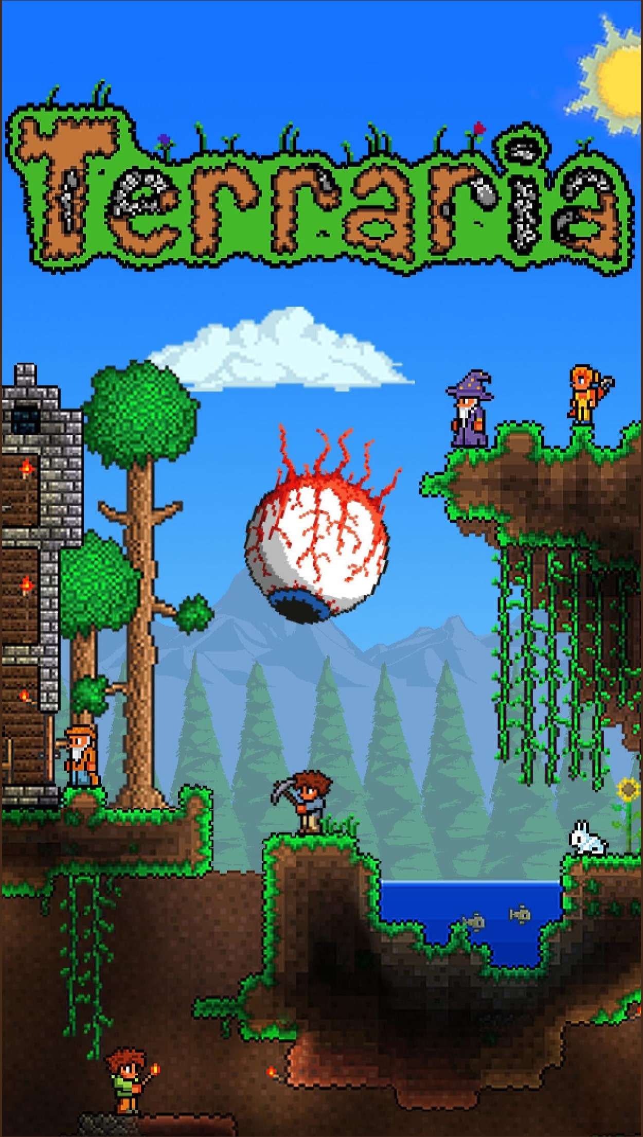 1250x2210 Terraria Wallpaper - KoLPaPer - Awesome Free HD Wallpapers