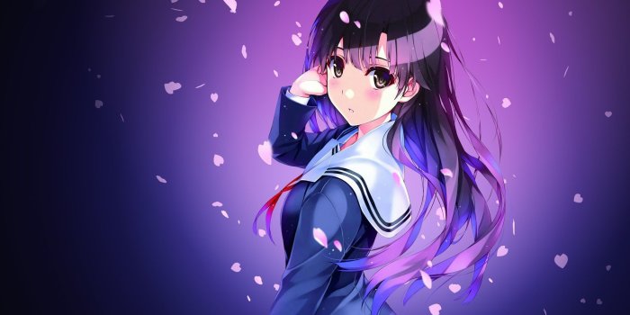 1920x1080 Purple Anime Girl Wallpapers - 4k, HD Purple Anime Girl Backgrounds on  WallpaperBat