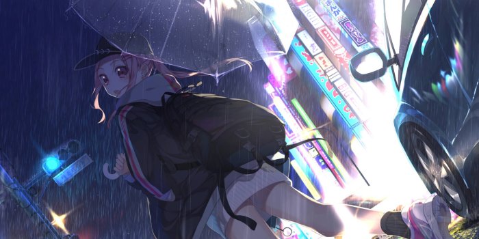 1920x1080 1920x1080 Anime Girl with Umbrella In Rain 1080P Laptop Full HD Wallpaper,  HD Anime 4K Wallpapers, Images, Photos and Background - Wallpapers Den