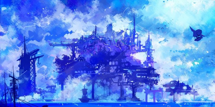 1920x1080 Desktop wallpaper cyber city, anime, cyberpunk, artwork, hd image, picture,  background, 8a9219