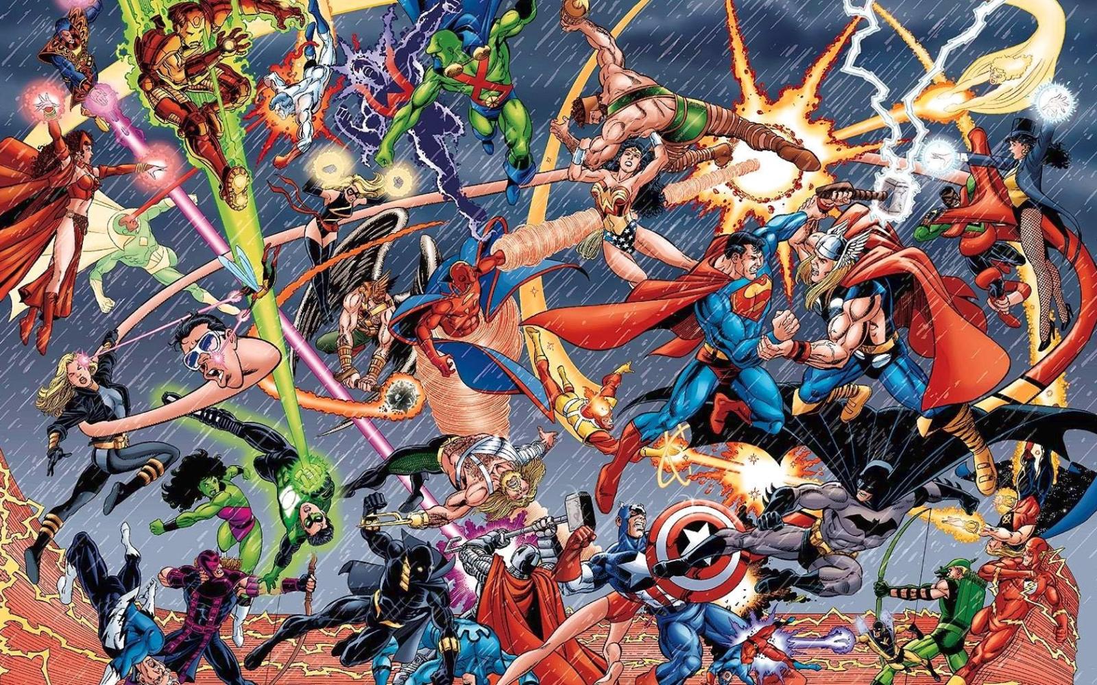 1680x1050 Marvel Vs Dc - 1366x768 Wallpaper - teahub.io