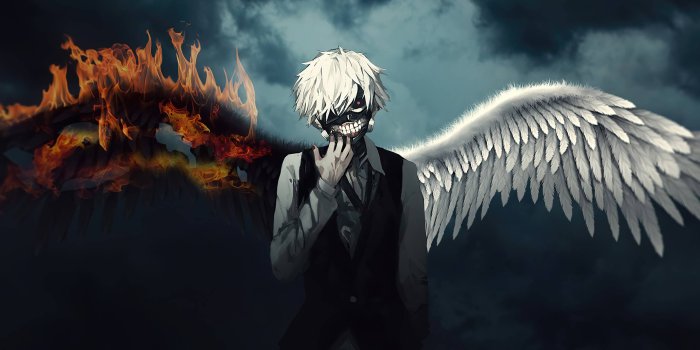 2560x1600 2560x1600 Ken Kaneki Fire Wings 2560x1600 Resolution Wallpaper, HD Anime 4K  Wallpapers, Images, Photos and Background - Wallpapers Den