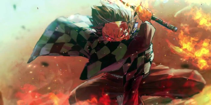 1920x1080 Fire God Tanjiro Kimetsu No Yaiba Live Wallpaper - WallpaperWaifu
