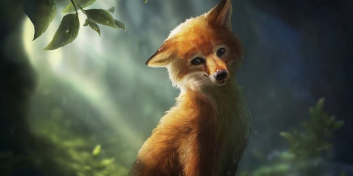1280x720 Fox in the Forest | Wallpaper Engine