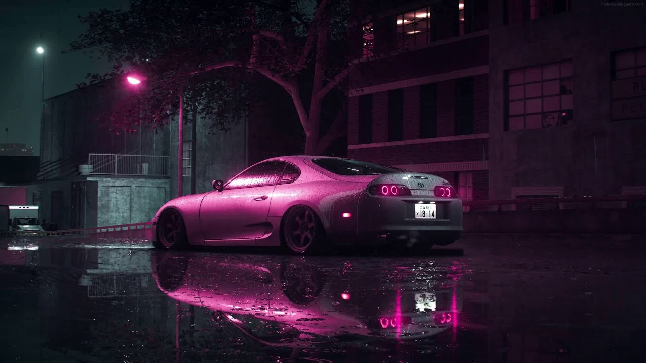 1280x720 Toyota Supra Live Wallpaper❤️