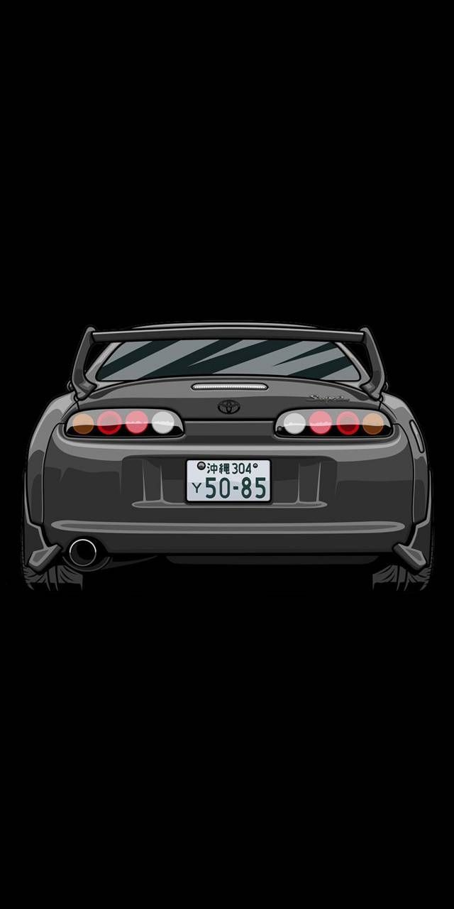 640x1280 Download Toyota Supra wallpaper by alpinetr - 22 - Free on ZEDGE™ now.  Browse millions of popular amoled Wallpapers… in 2021 | Toyota supra,  Toyota supra mk4, Jdm wallpaper