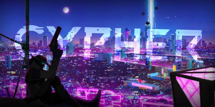 1920x1080 Just a new glitchpop/lofi wallpaper for cypher main's in valorant fam <3:  VALORANT