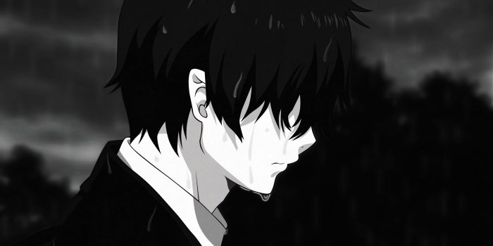 2560x1440 Anime Sad Boy 4k Wallpapers