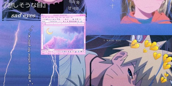 1242x2208 sad anime wallpaper,anime,cartoon,fiction,comics,collage, #1299792 -  Wallpaperkiss