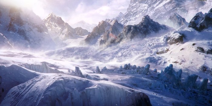 1920x1080 65+ Snow Mountain Wallpaper HD