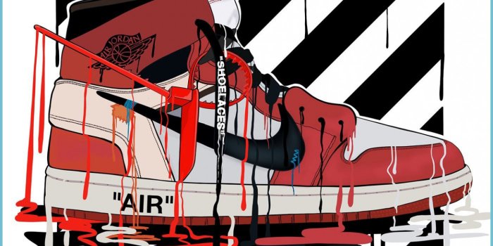 1358x1018 Off White Air Jordan Wallpapers - Off White Jordan 1  Wallpaper | Neat