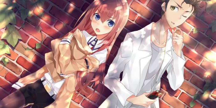 1920x1080 Steins Gate Anime Couple Wallpapers - Cute Couple Wallpaper Anime -  1920x1080 Wallpaper - teahub.io