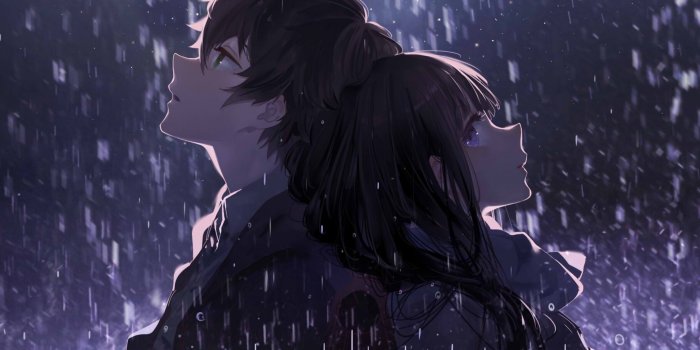 2560x1700 31++ Dark Anime Couple Wallpaper - Orochi Wallpaper