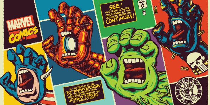 1600x899 Santa Cruz Marvel Skateboards - 1600x899 - Download HD Wallpaper -  WallpaperTip