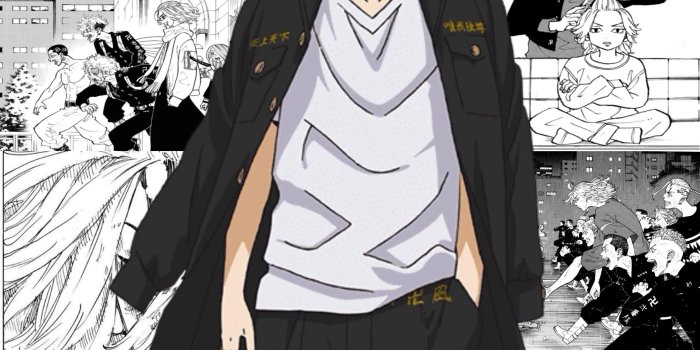 2304x4096 Made a Manga Panel Mikey Wallpaper: TokyoRevengers