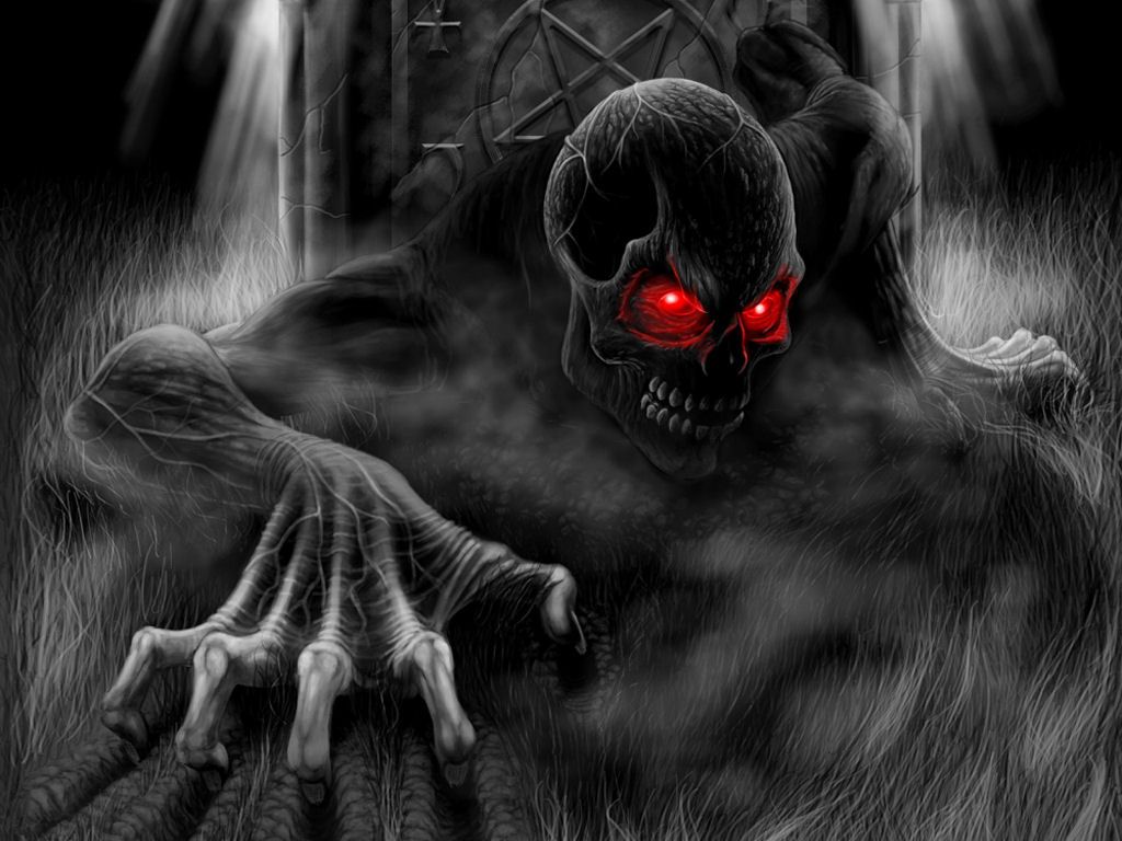1024x768 Dark Wallpapers: Evil Wallpapers