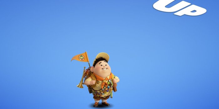 1280x720 Pixar Disney Up Russel Wallpapers Desktop Background