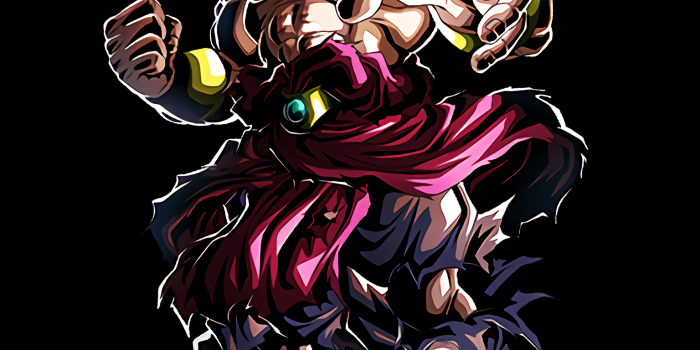 1536x2048 HD Dark Broly Wallpaper: DBZDokkanBattle