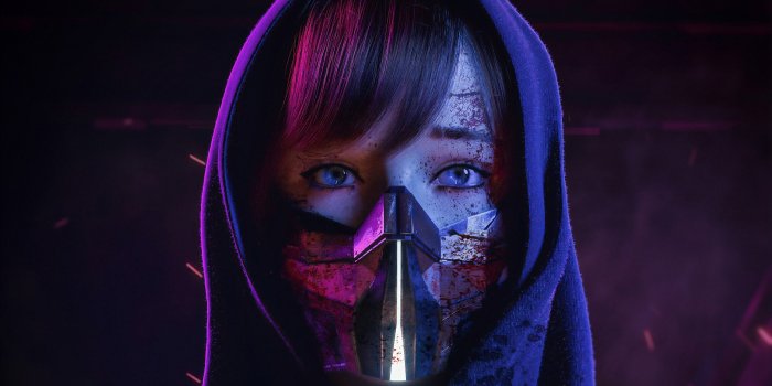 2560x1440 Girl Wearing Mask Wallpapers