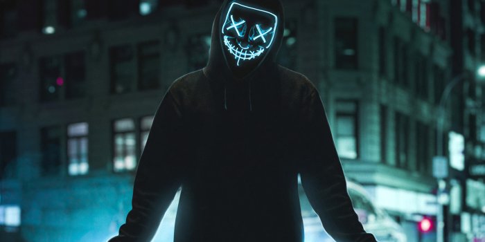 3840x2160 2880x1800 Neon Mask Guy Street 4k Macbook Pro Retina HD 4k Wallpapers,  Images, Backgrounds, Photos and Pictures