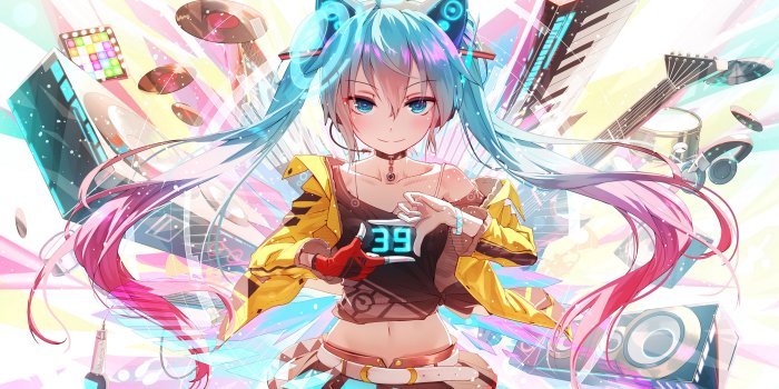 5120x2880 Hatsune Miku Anime Girl 4K Wallpaper #186