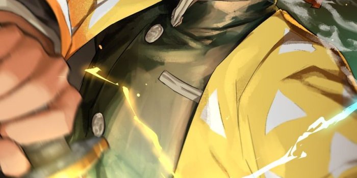 854x1766 Zenitsu Wallpaper - NawPic