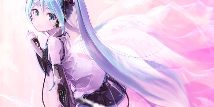 2048x1152 Hatsune Miku wallpaper, Vocaloid, pink color, close-up, women, indoors •  Wallpaper For You HD Wallpaper For Desktop & Mobile