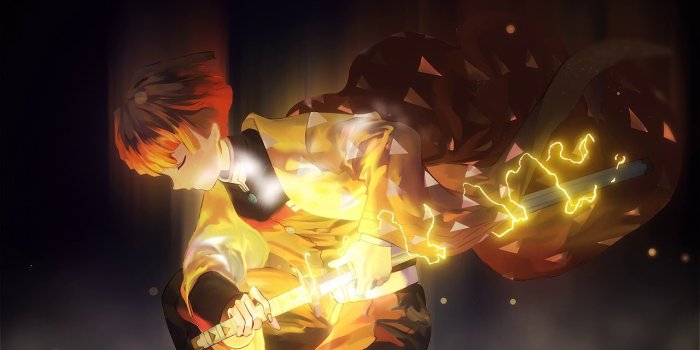 1280x720 Kimetsu no Yaiba | Zenitsu Agatsuma [wallpaper]