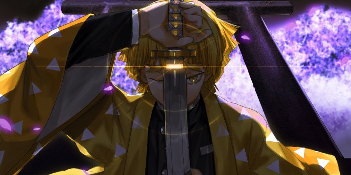 3840x2160 Zenitsu Agatsuma Kimetsu No Yaiba Wallpapers