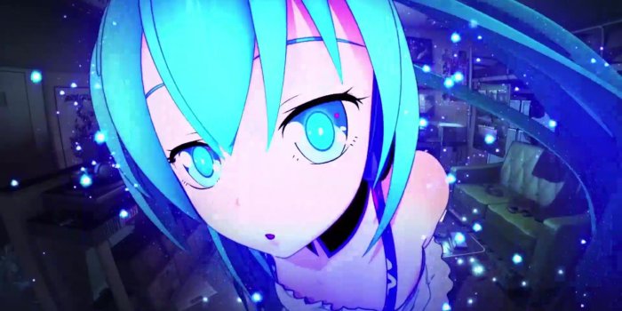 1500x844 Hatsune Miku In The Room Live Wallpaper - WallpaperWaifu