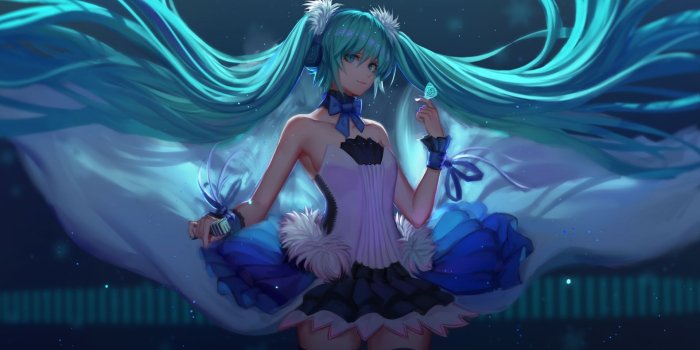 1920x1080 Desktop wallpaper beautiful, blue, long hair, hatsune miku, hd image,  picture, background, ea8153