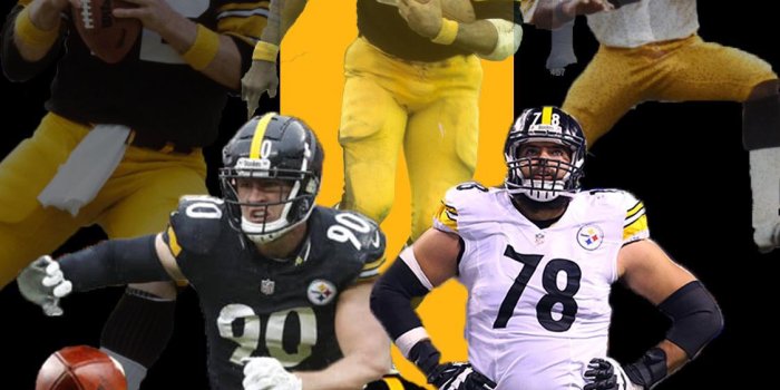 1125x2436 Wallpaper I made with some of my favorite past and present Steelers:  steelers
