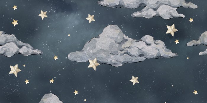 1200x1200 Magic Night Sky Wallpaper - Dekornik.com Wallstickers And Wallpapers Online  Store
