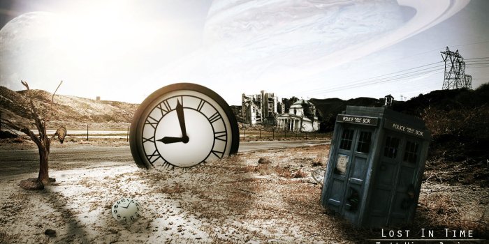 1366x768 Doctor Who Time Travel wallpaper