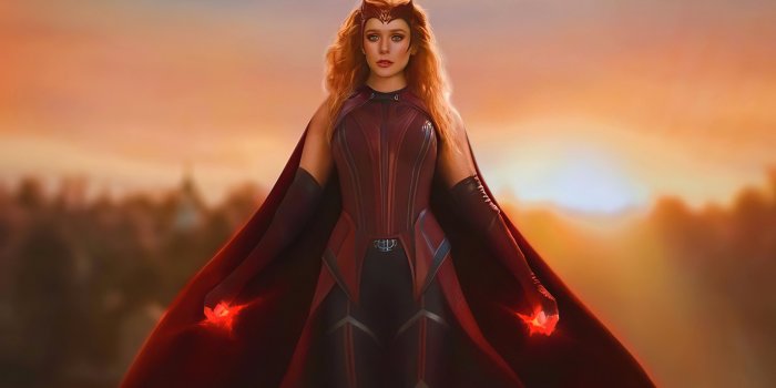 3840x2160 Wanda as Scarlet Witch Wallpaper 5k Ultra HD ID:7434