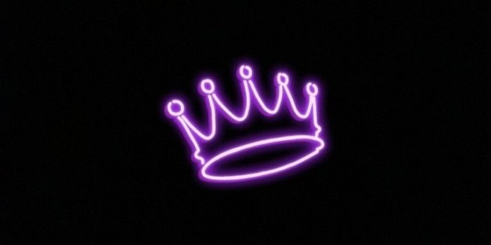 768x1024 Neon Crown Wallpapers