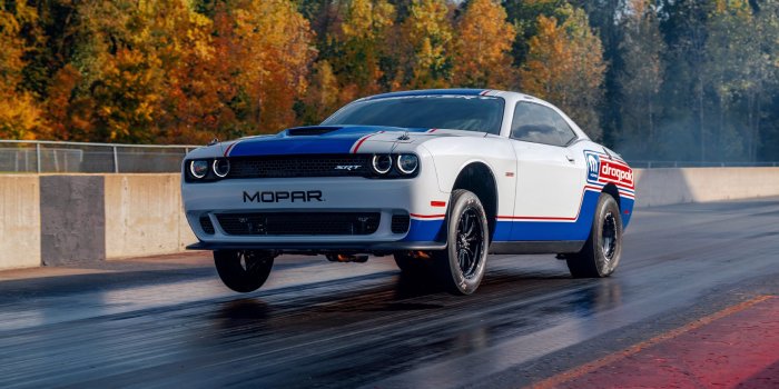 2560x1440 2021 Dodge Challenger Mopar Drag Pak Wallpapers | SuperCars.net