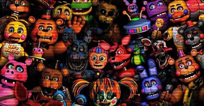 670x1192 Fnaf group wallpaper by GareBearArt1 | Animatronicos fnaf,  Fnaf dibujos, Imagenes de fnaf anime