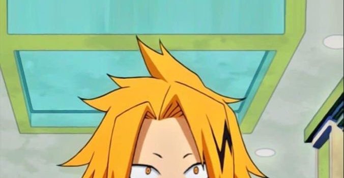 676x1200 ⚡️Denki Kaminari “CHARGEBOLT” Aesthetic Wallpaper⚡️ | Hero wallpaper,  Anime, Dream anime