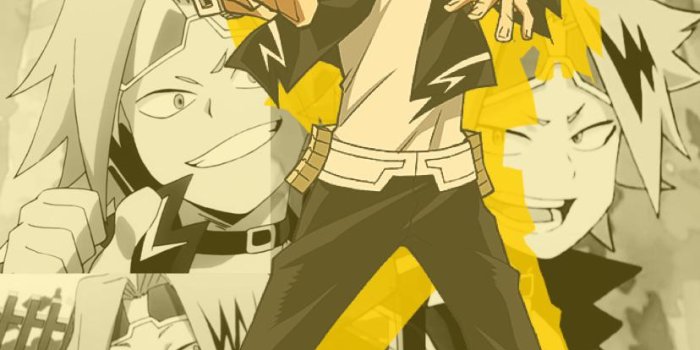828x1792 MHA Denki Kaminari Wallpapers