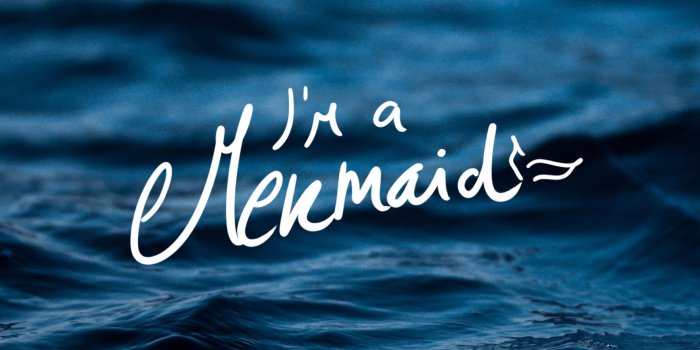 1730x1155 I'm A Mermaid iPhone X Wallpaper | Preppy Wallpapers