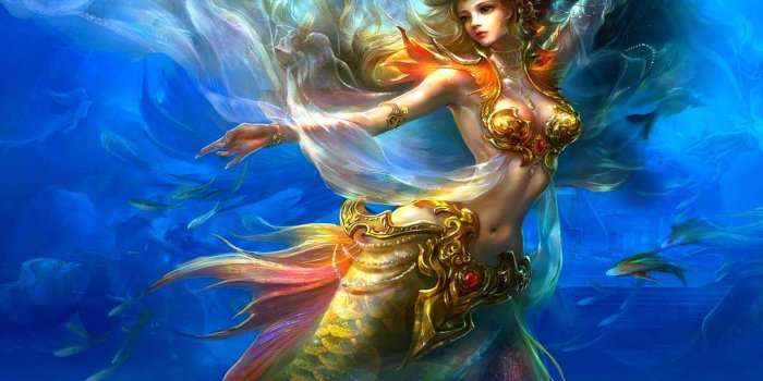 1920x1200 3d Mermaid Wallpapers
