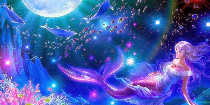 1600x900 HD Mermaid Wallpaper - iXpap