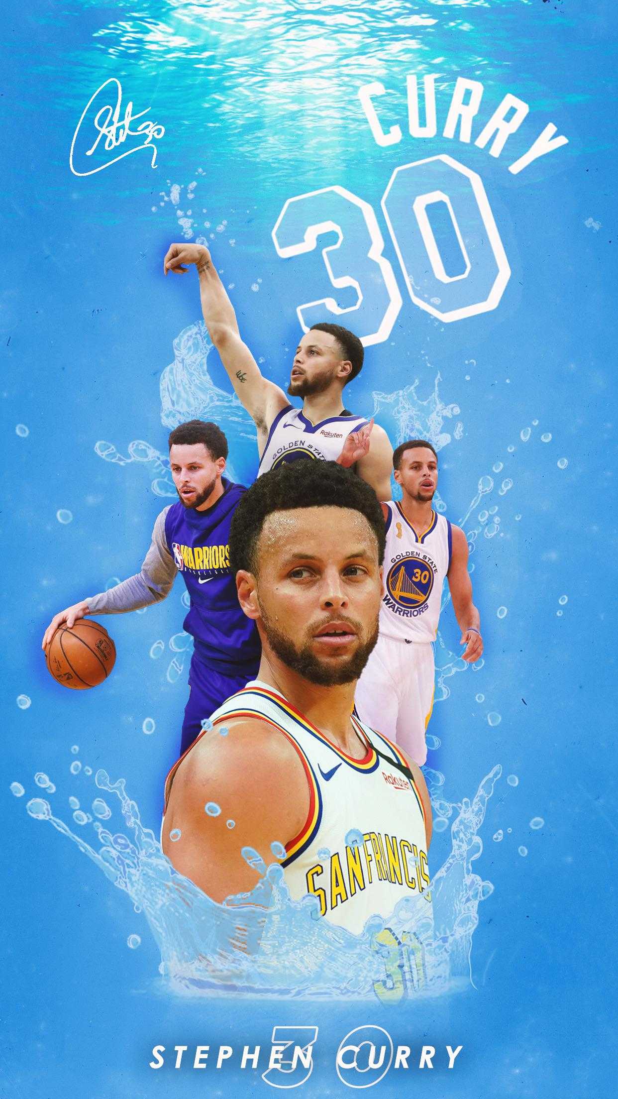 1242x2208 Stephen Curry Wallpaper - iXpap