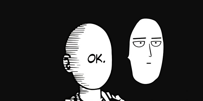 1400x1050 Desktop Wallpaper Saitama, One Punch Man, Black And White, Hd Image,  Picture, Background, D8adfb