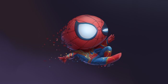 1920x1080 Chibi Spider, HD Superheroes, 4k Wallpapers, Images, Backgrounds, Photos  and Pictures