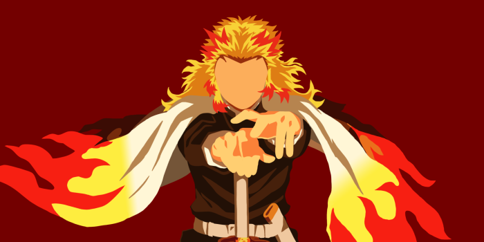 1920x1080 Rengoku Minimalist Wallpaper HD Wallpaper | Background Image | 1920x1080