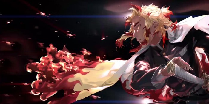 1500x844 Rengoku Kyoujurou Kimetsu No Yaiba Live Wallpaper - WallpaperWaifu