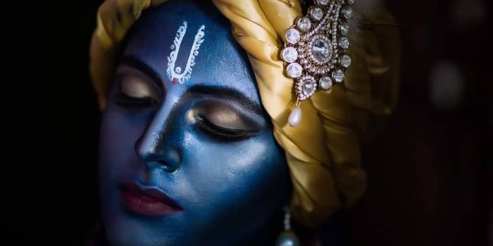 1080x1350 Hindu Cosmos — Krishna (via Instagram: Swapnil Chandorkar) | Iskcon krishna,  Krishna wallpaper, Krishna art